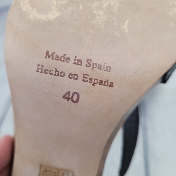 TYCHE | strappy leather open toe heeled sandals - Picture 10 of 10